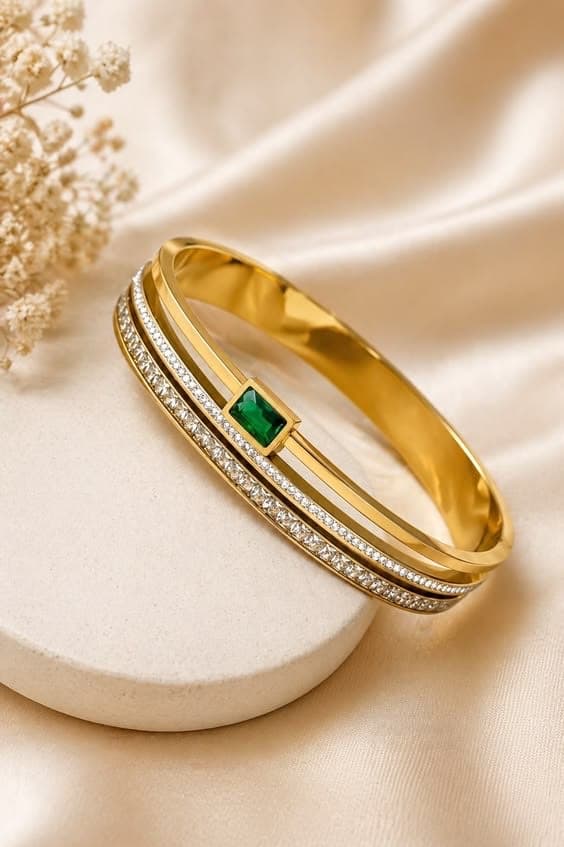 Stone bangle